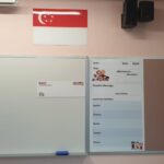 Conversion of Notice Board to Printed Whiteboard at School