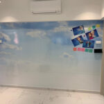 Printed Magnetic Whiteboard for Home