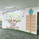 Visual Magnetics wall mural at MOE Grange Road